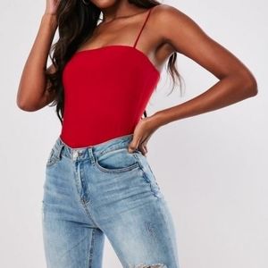 Red Bodysuit